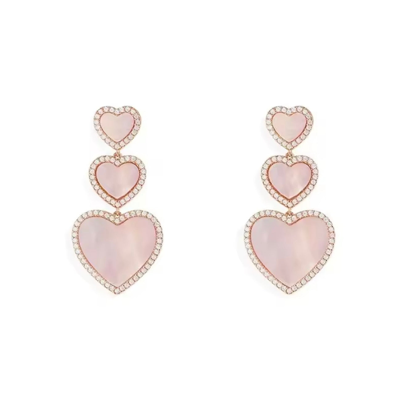 Cherie Hearts Earrings
