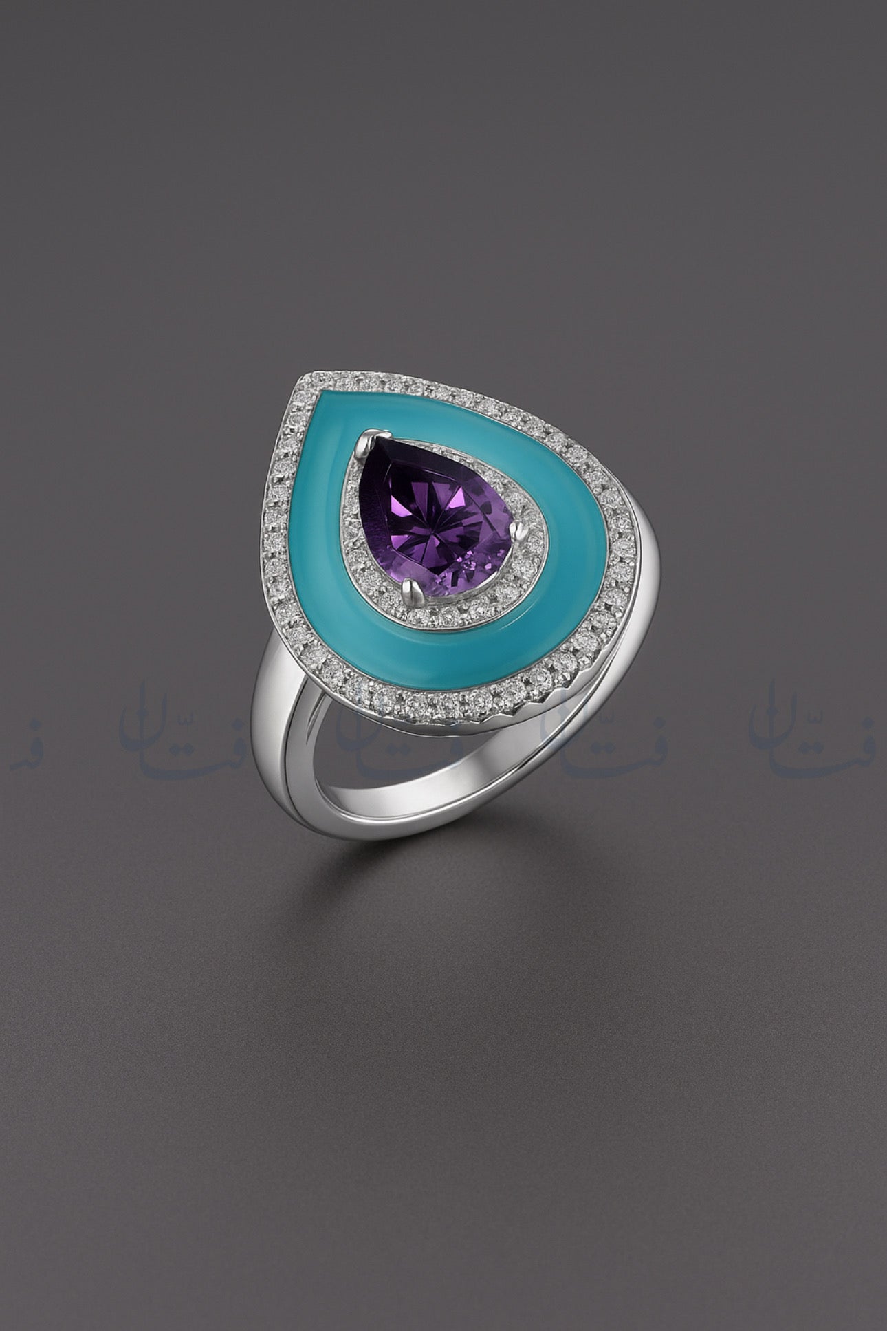 خاتم المزن ازرق