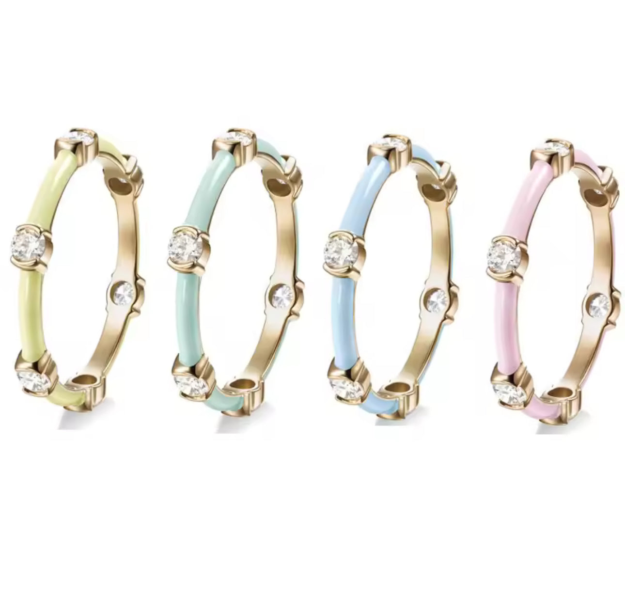 Enamel Rings