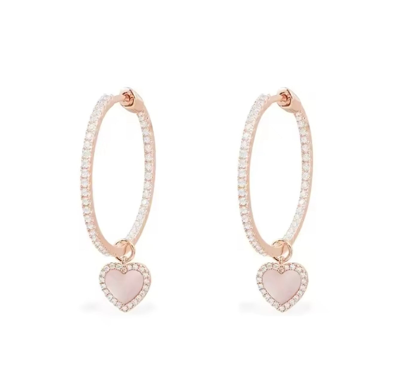 Cherie Hearts Earrings