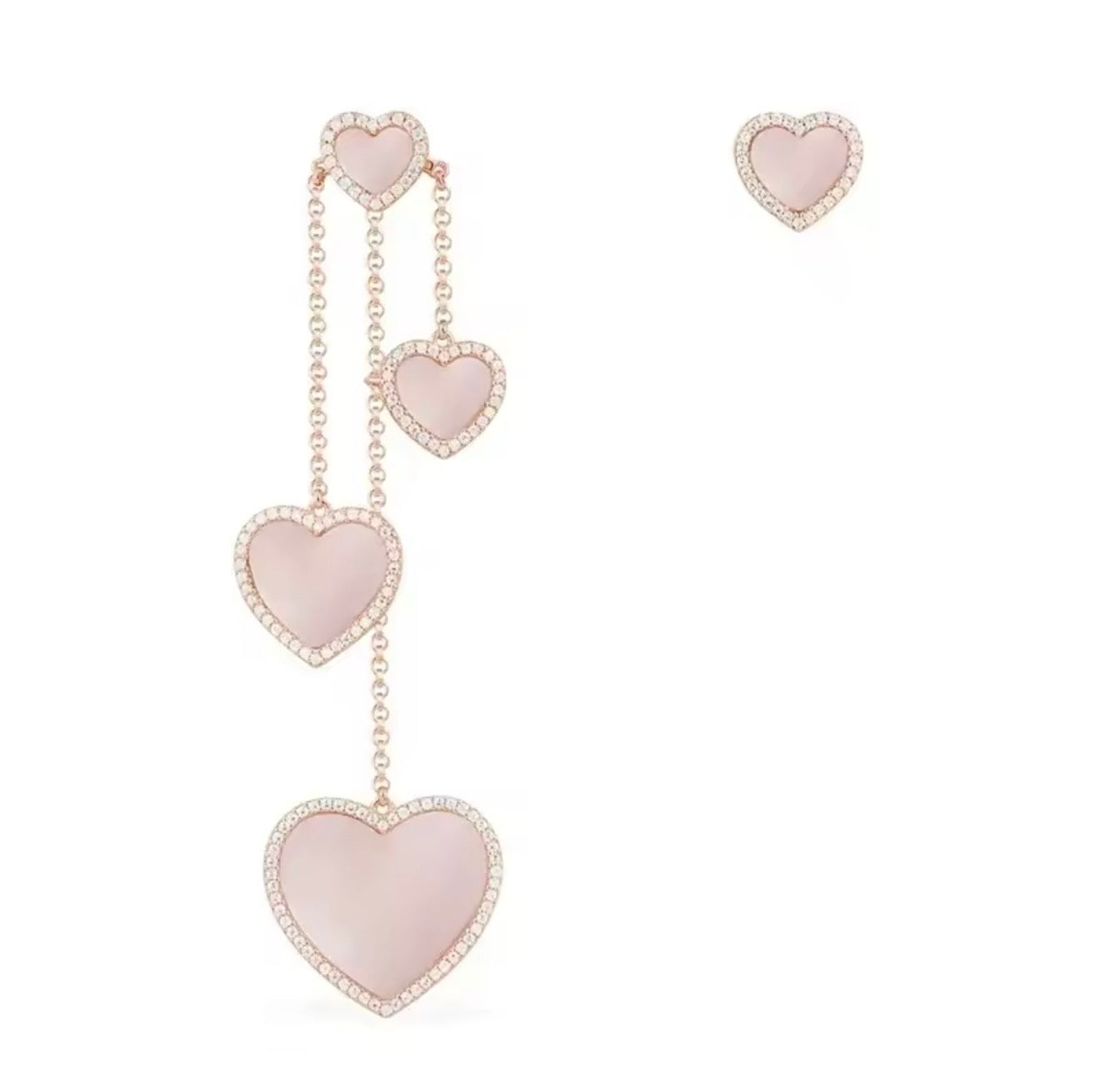 Cherie Hearts Earrings
