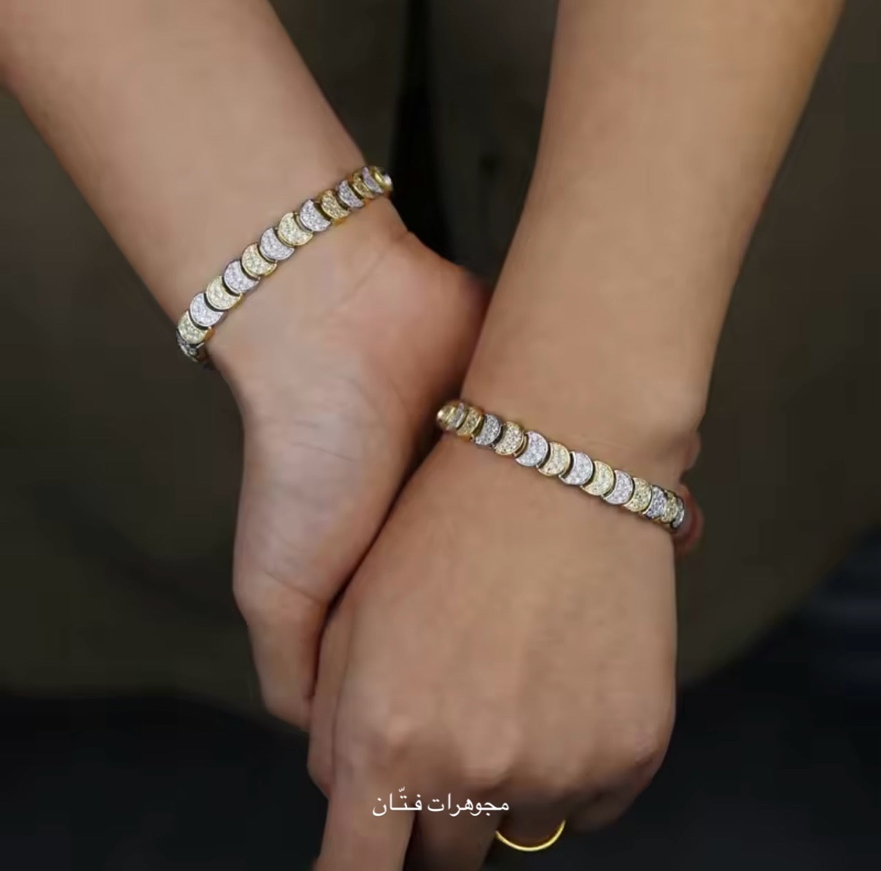 أسوار Moon فضي،ذهبي