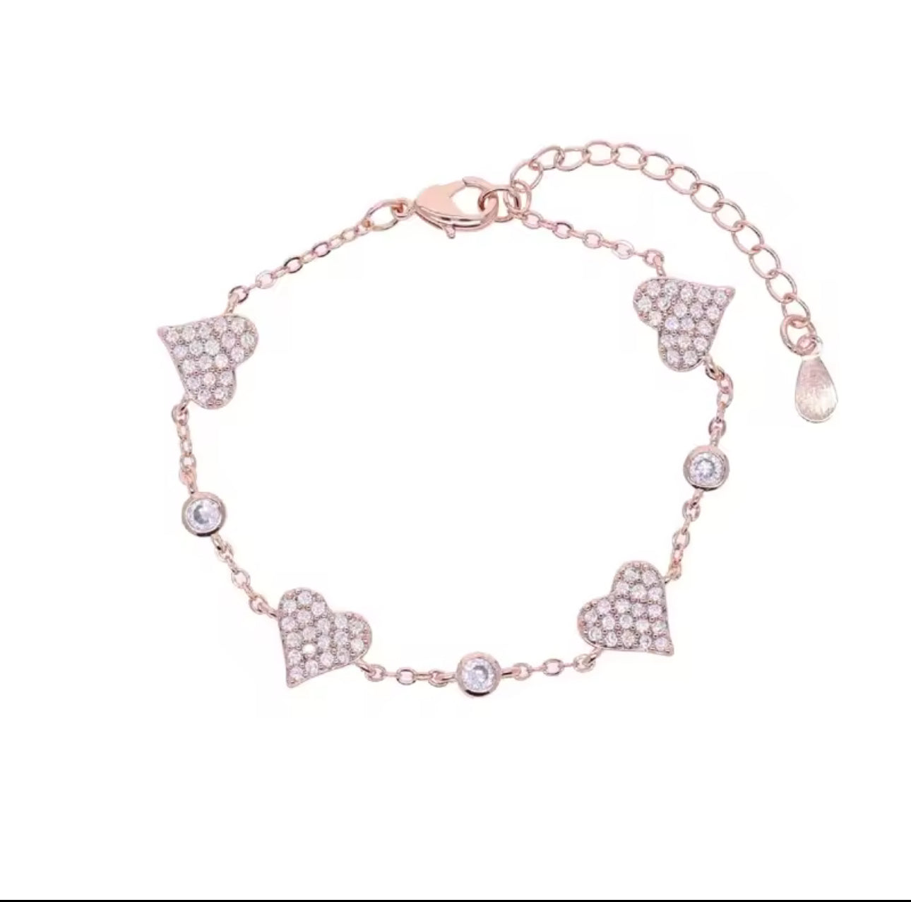 Amorea Rose-Gold Bracelet